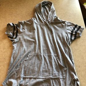 On Fire Hooded Shirt;